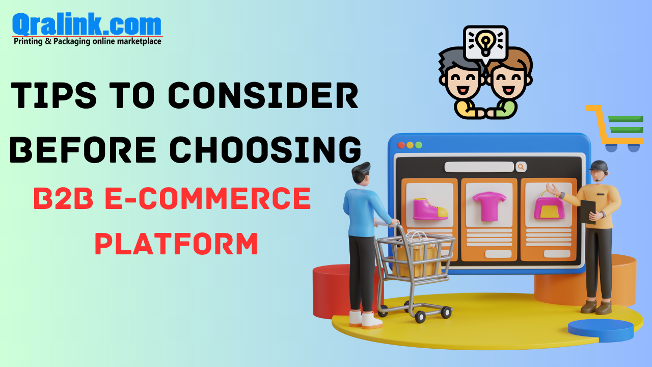 Ideal B2B E-commerce Platform